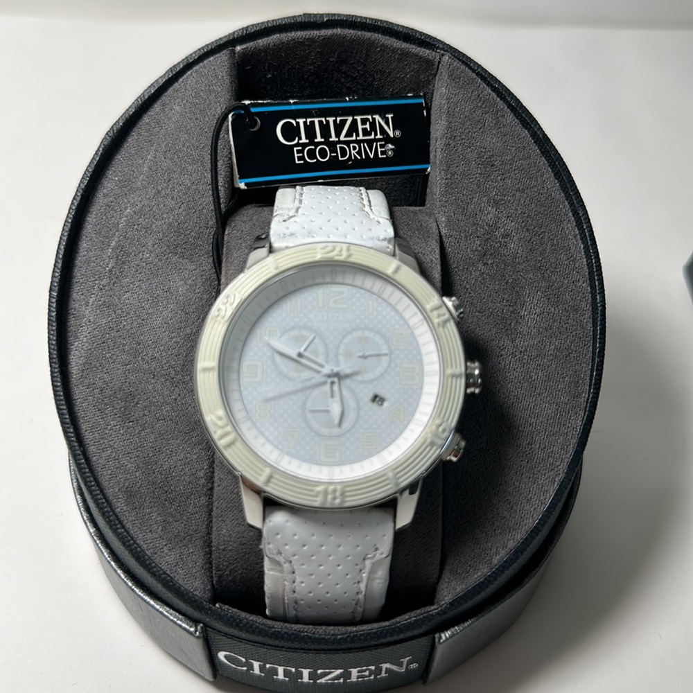 Citizen Eco drive , white